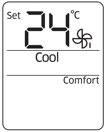 comfort indicator samsung air conditioner